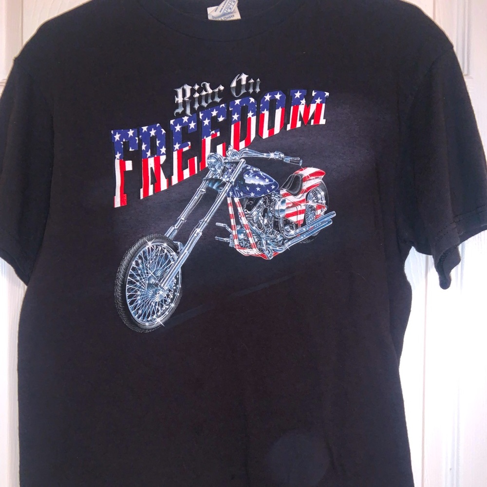 Vintage Delta Pro Weight ride on freedom tee size M